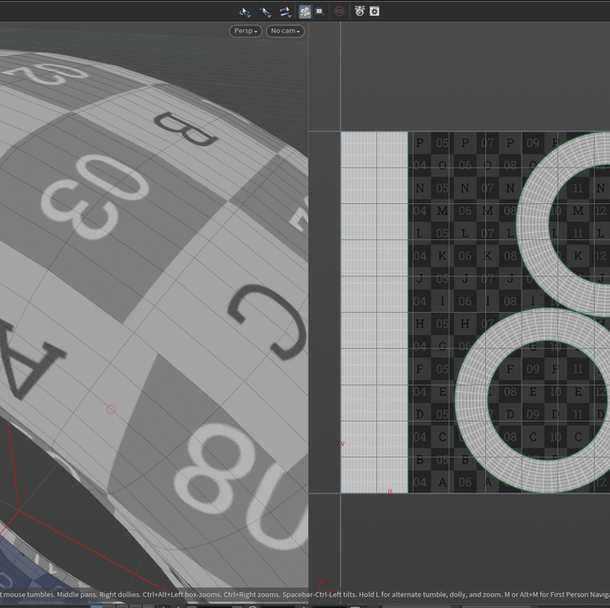 Cylindrical UVs