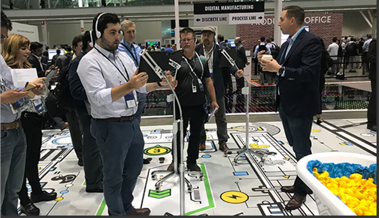 Deloitte Virtual Factory — AR Digital Twin preview